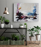 Checking The Time by Daleno Art on GIANT ART - red abstract