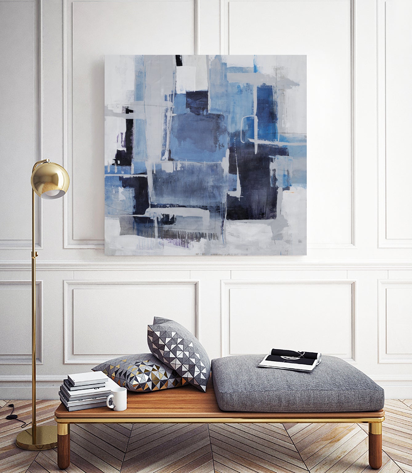 Stop Blocking Me by Daleno Art on GIANT ART -  absrtact