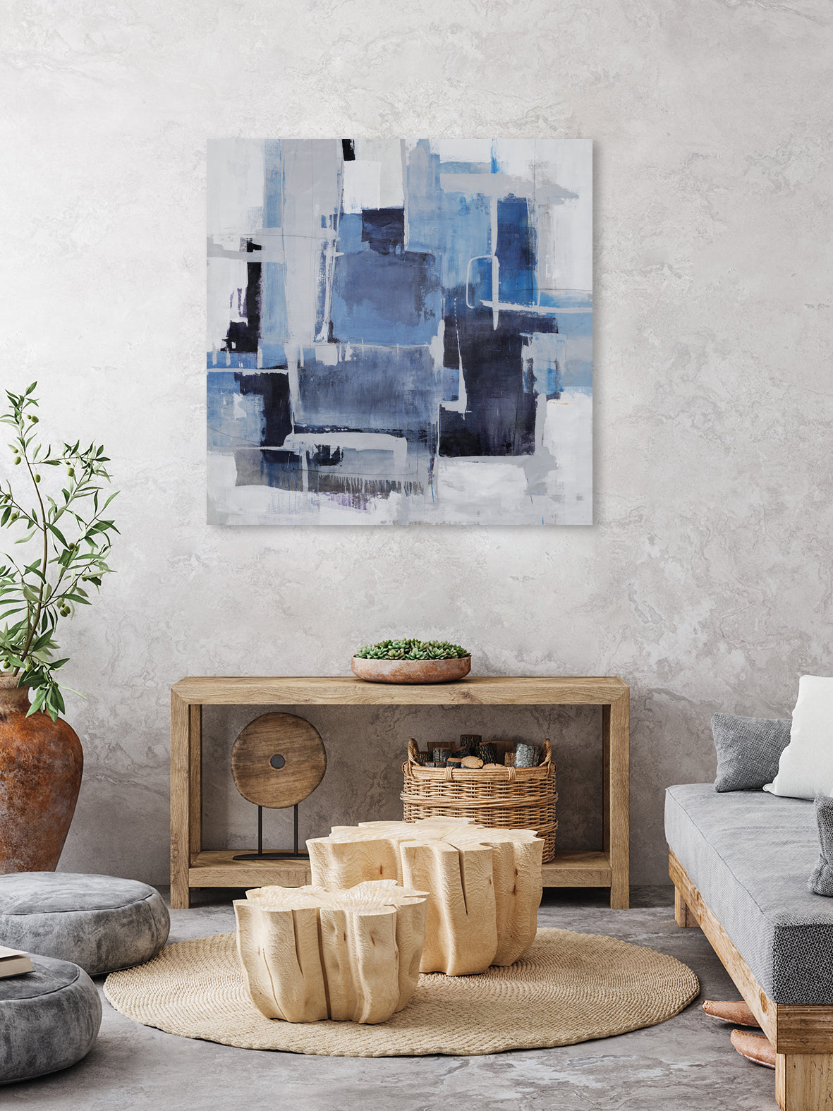 Stop Blocking Me by Daleno Art on GIANT ART -  absrtact