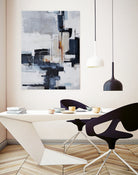 Top Tier by Daleno Art on GIANT ART - grey abstract