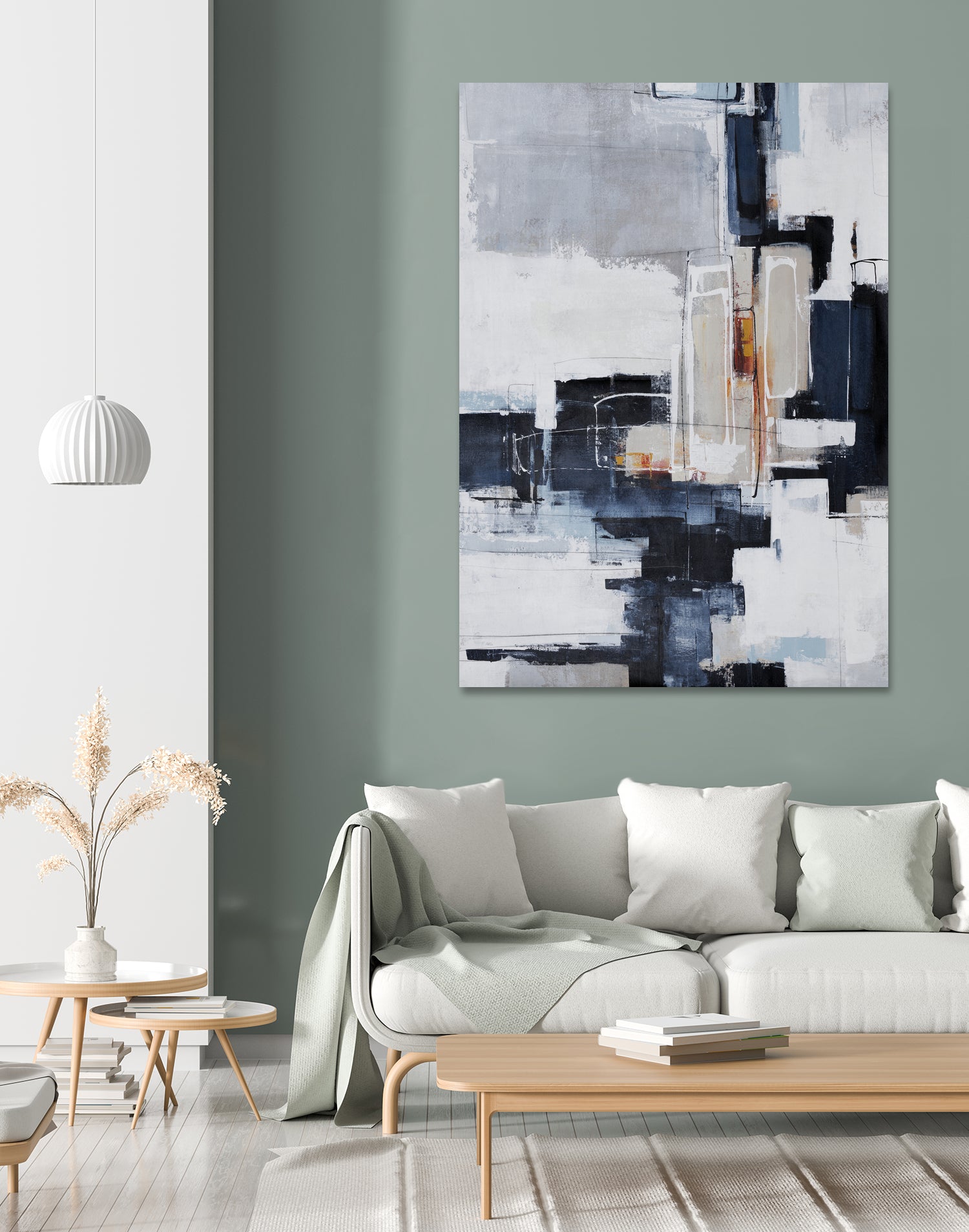 Top Tier by Daleno Art on GIANT ART - grey abstract