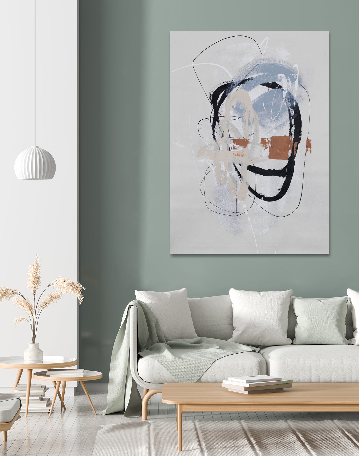 Collision I by Daleno Art on GIANT ART - brown abstract