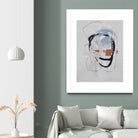 Collision I by Daleno Art on GIANT ART - brown abstract