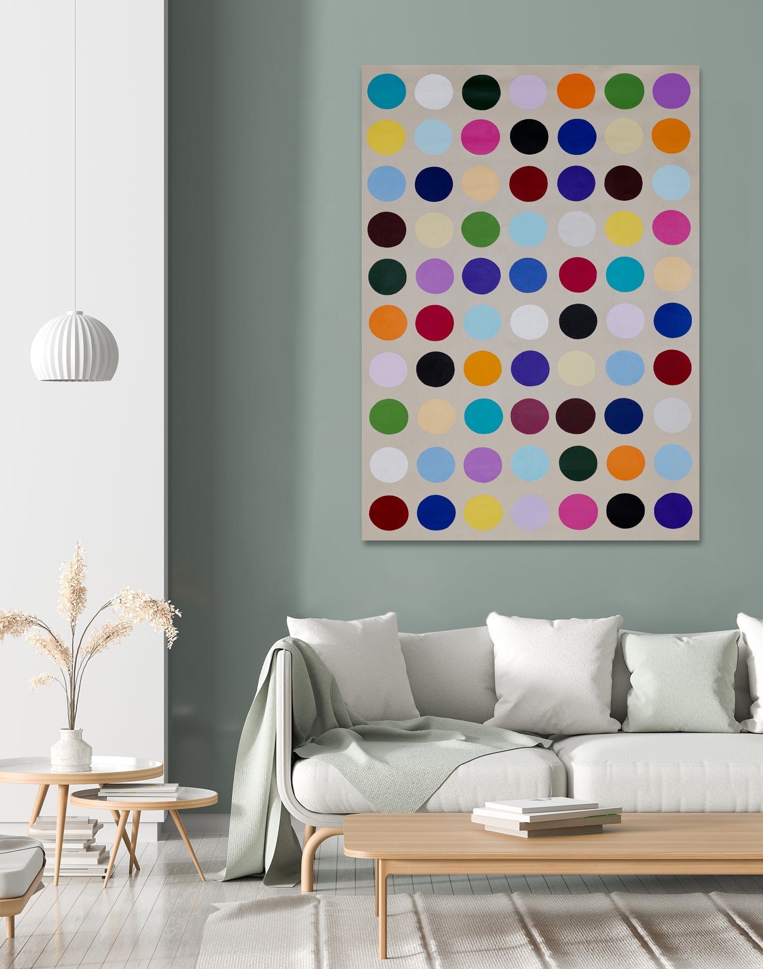 Carnival Cups by Daleno Art on GIANT ART - orange abstract