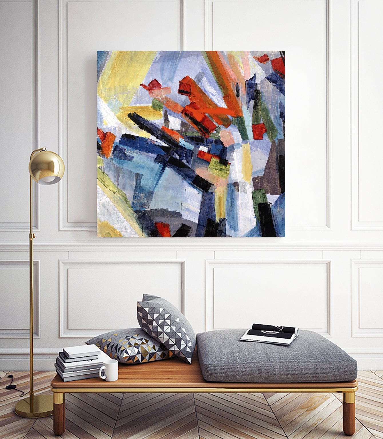 Sword Fight by Daleno Art on GIANT ART -  absrtact