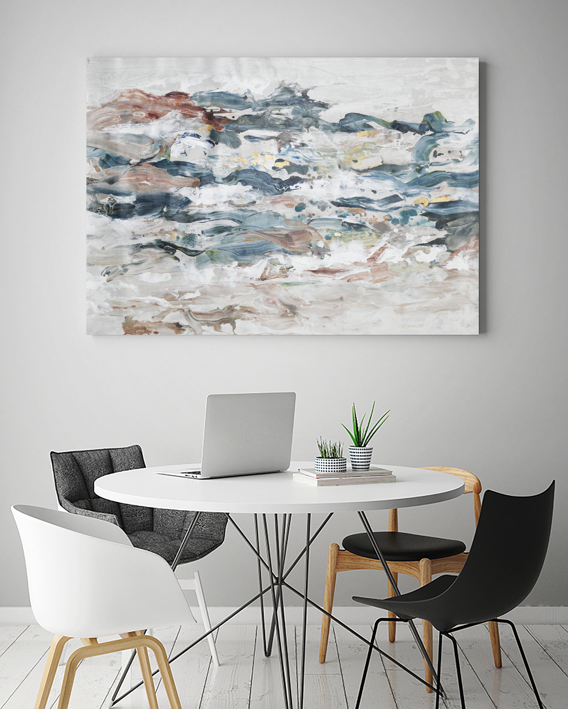 Hills of Happiness by Daleno Art on GIANT ART - abstract