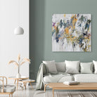 Bright Spring Ahead II by Daleno Art on GIANT ART - yellow abstract