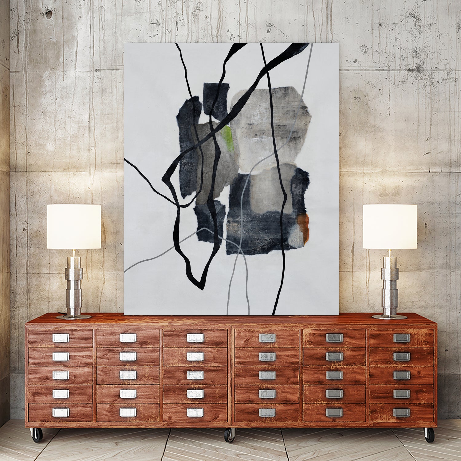 New Orchestra II by Daleno Art on GIANT ART - abstract