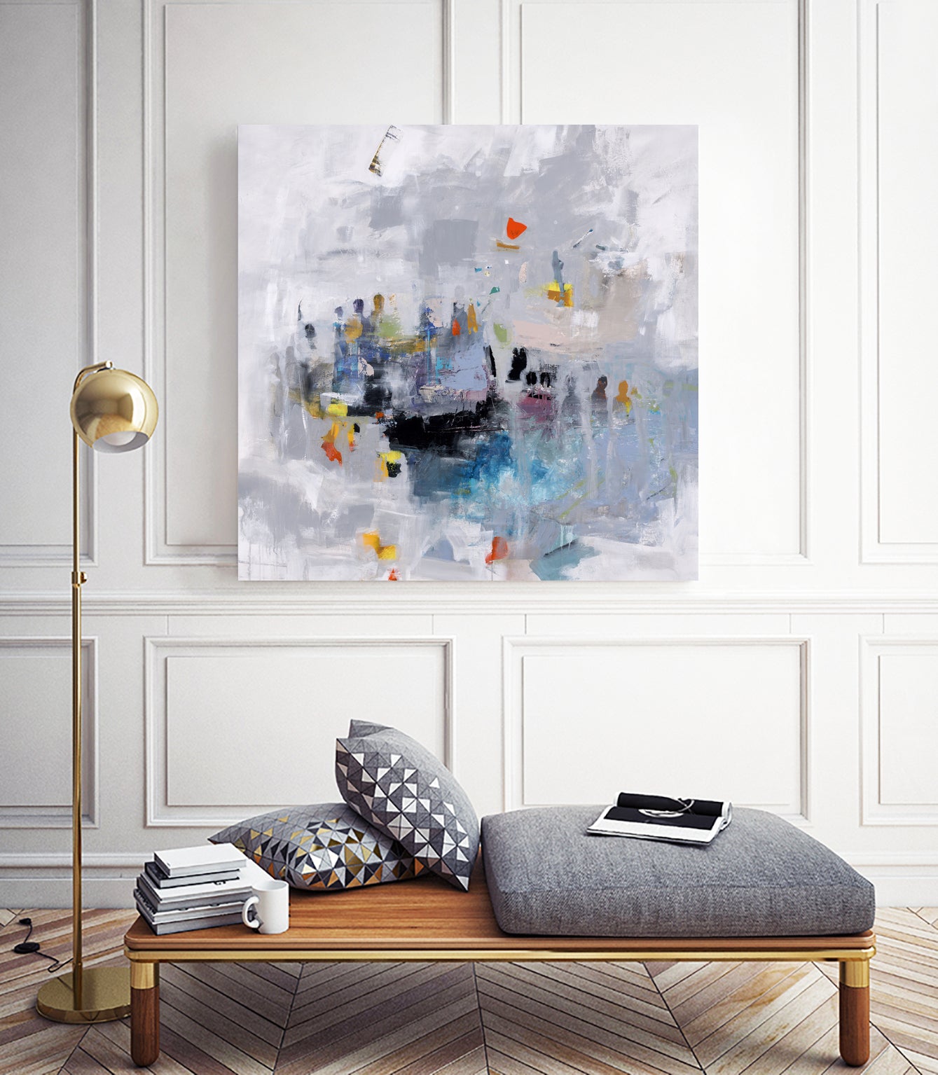 Scattered Thoughts by Daleno Art on GIANT ART -  absrtact