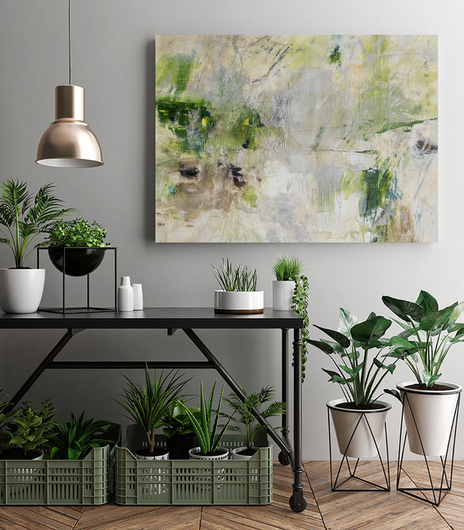 Modern Meadows by Daleno Art on GIANT ART - abstract