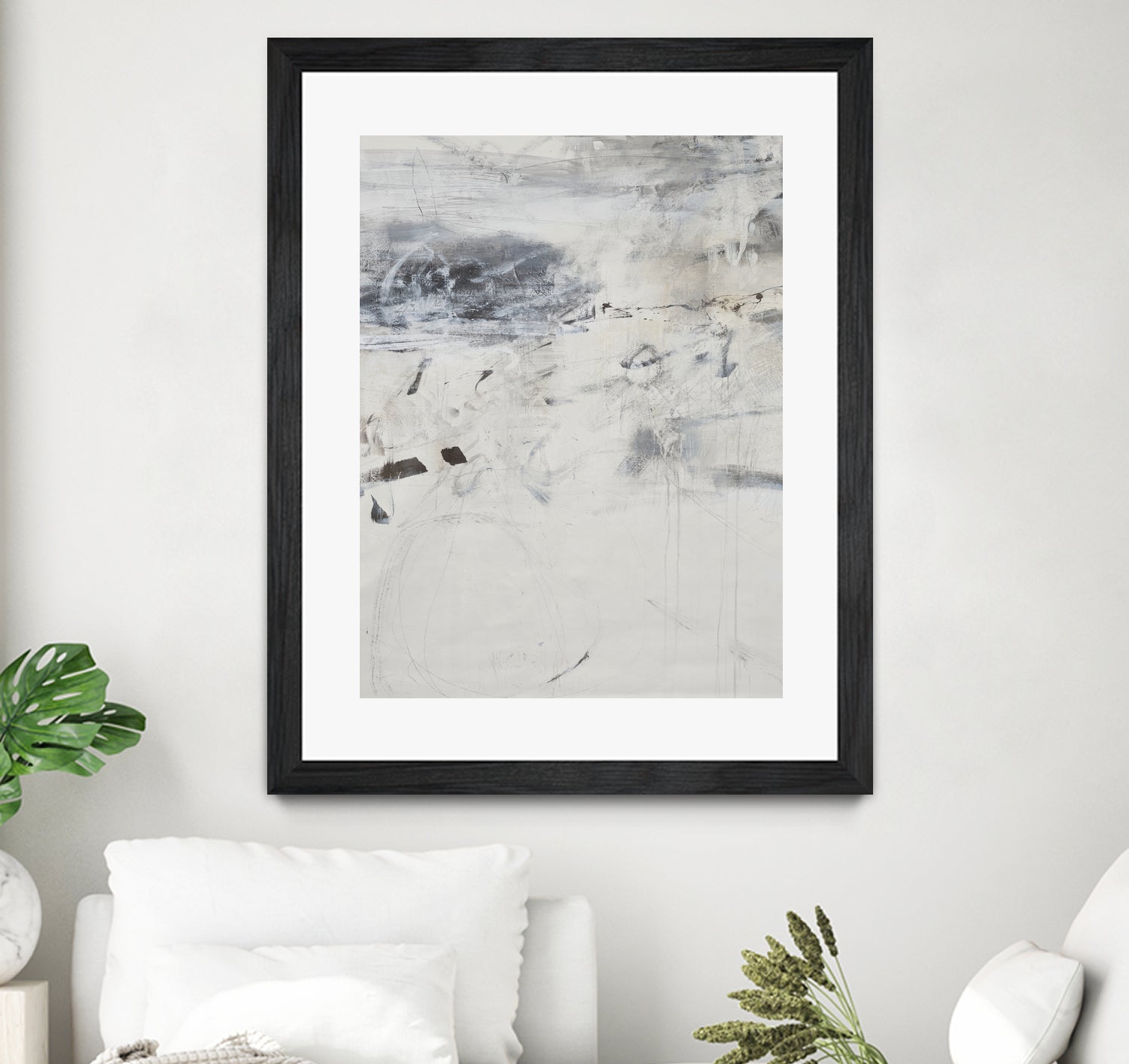 Polite Push by Daleno Art on GIANT ART - abstract