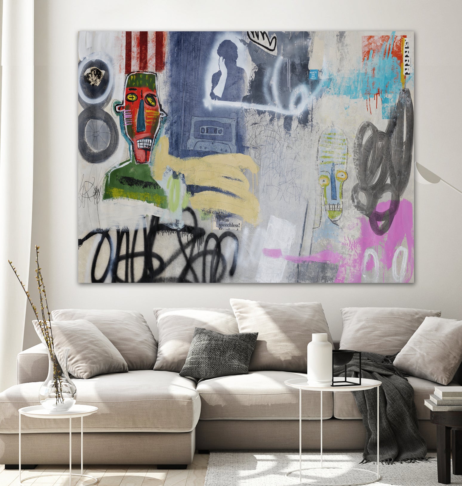 Head Scratcher by Daleno Art on GIANT ART - abstract