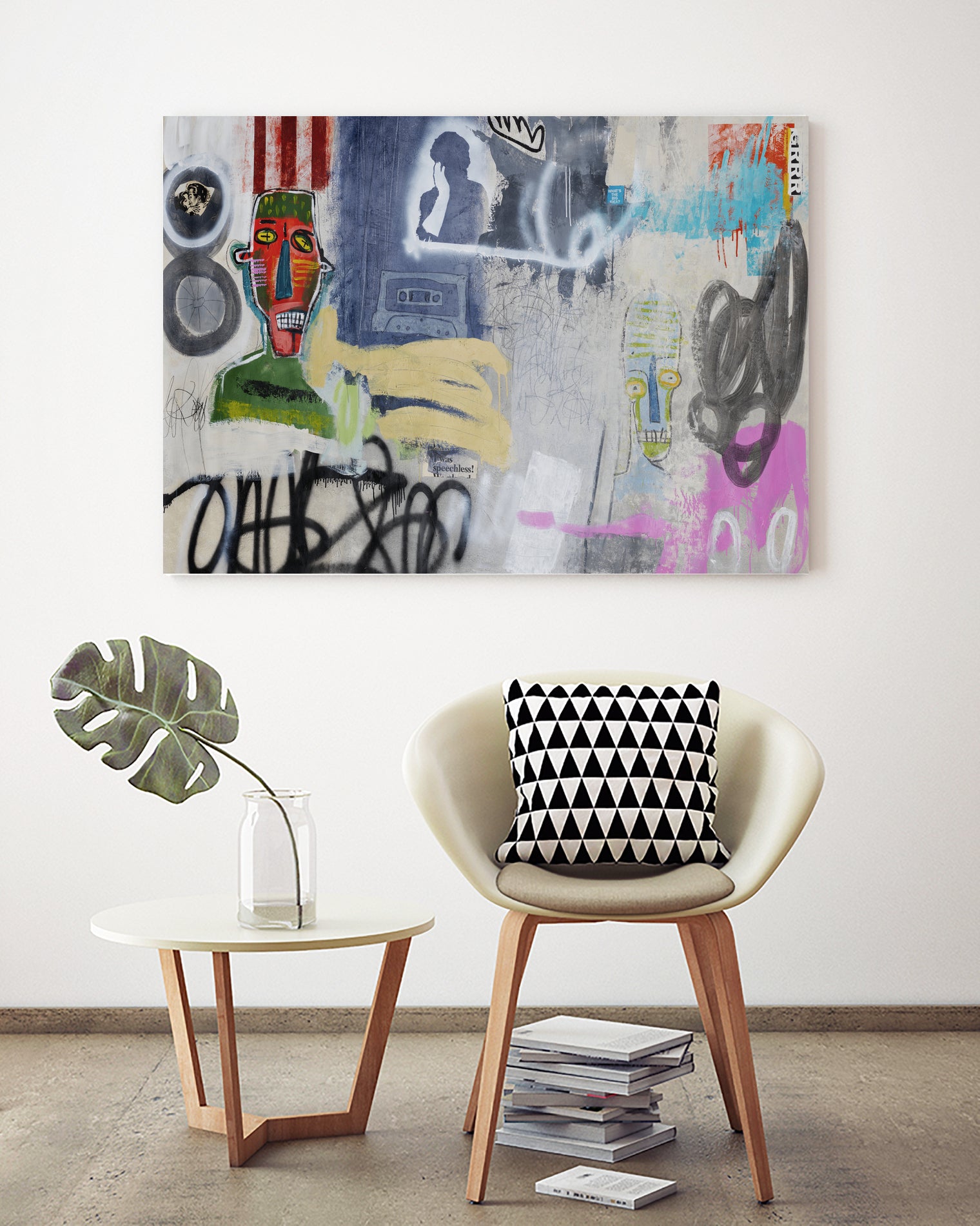 Head Scratcher by Daleno Art on GIANT ART - abstract