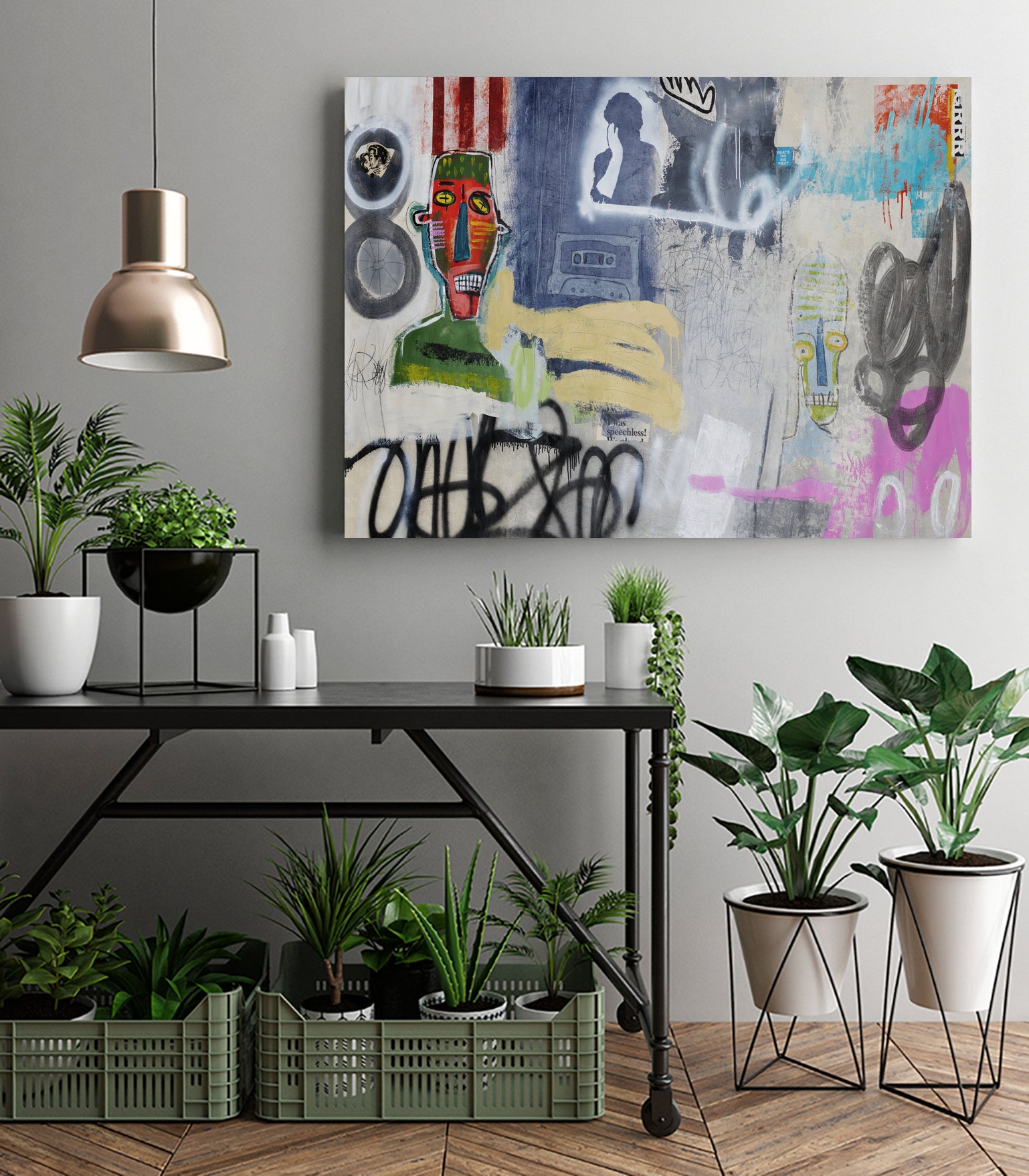 Head Scratcher by Daleno Art on GIANT ART - abstract