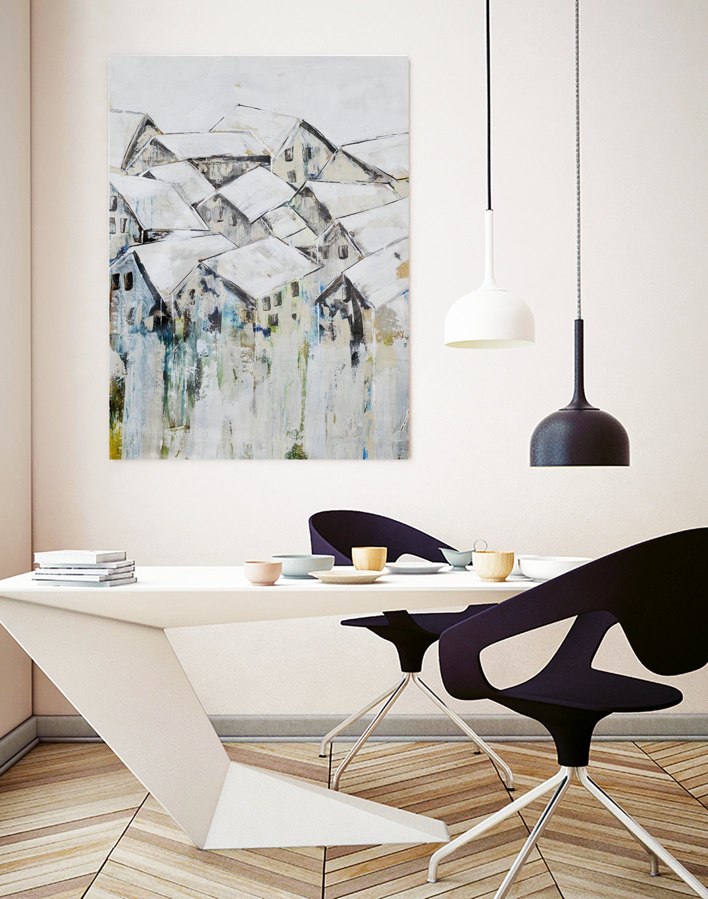 Suburbia by Daleno Art on GIANT ART - abstract