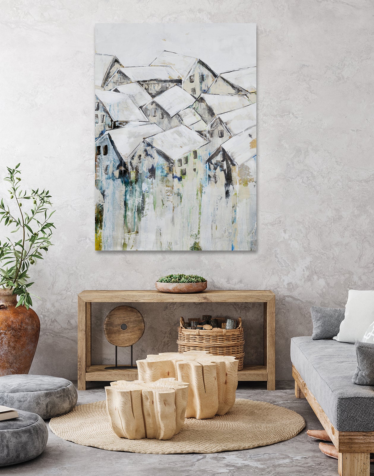 Suburbia by Daleno Art on GIANT ART - abstract