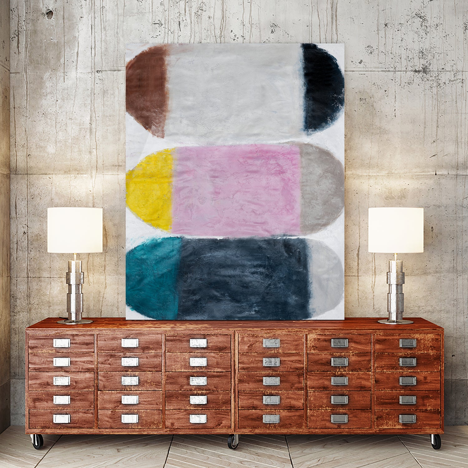 Loungey Vibe by Daleno Art on GIANT ART - abstract