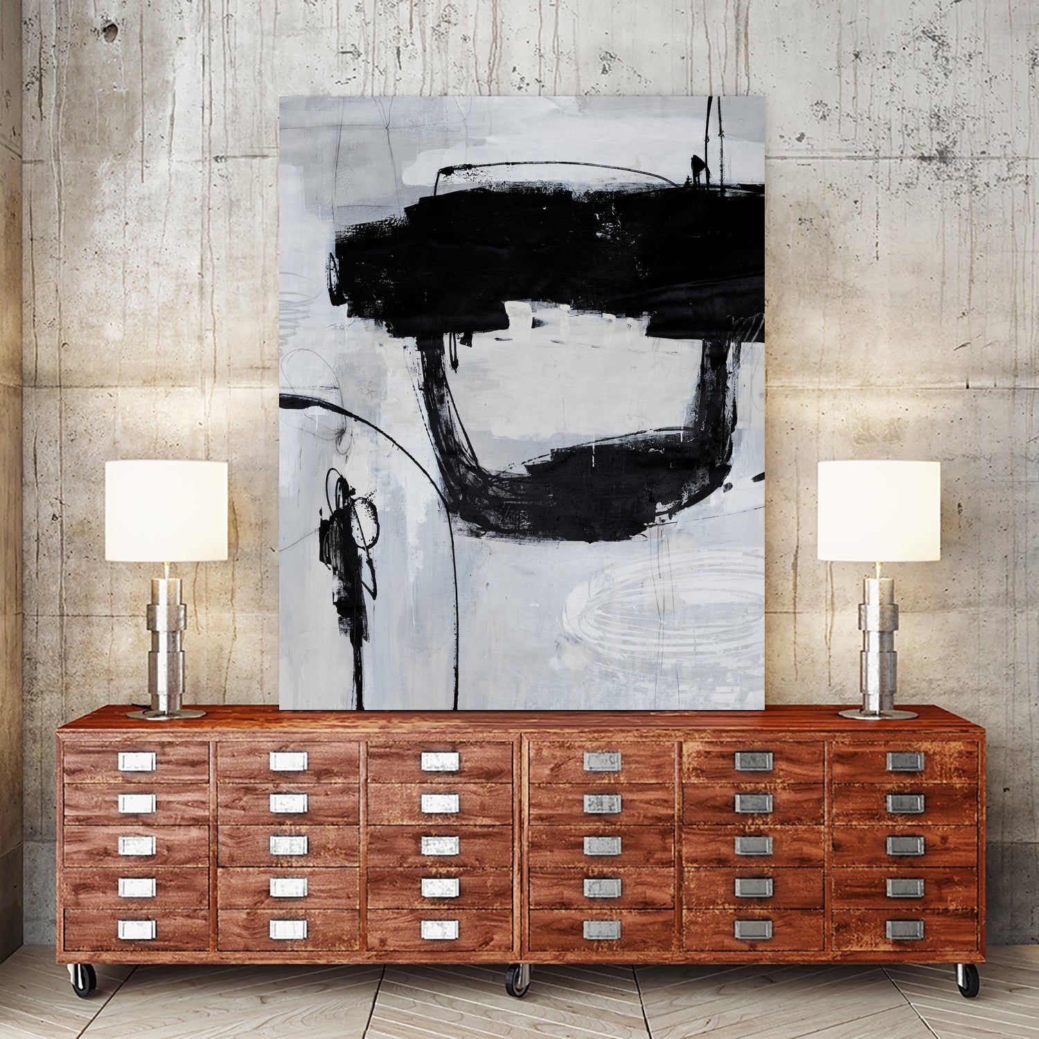 Lost I by Daleno Art on GIANT ART -  abstract