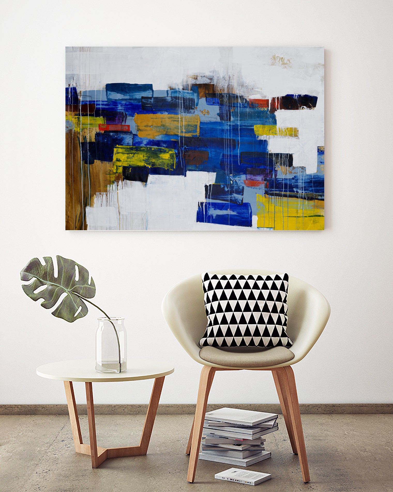 Made No Revisions by Daleno Art on GIANT ART -  abstract