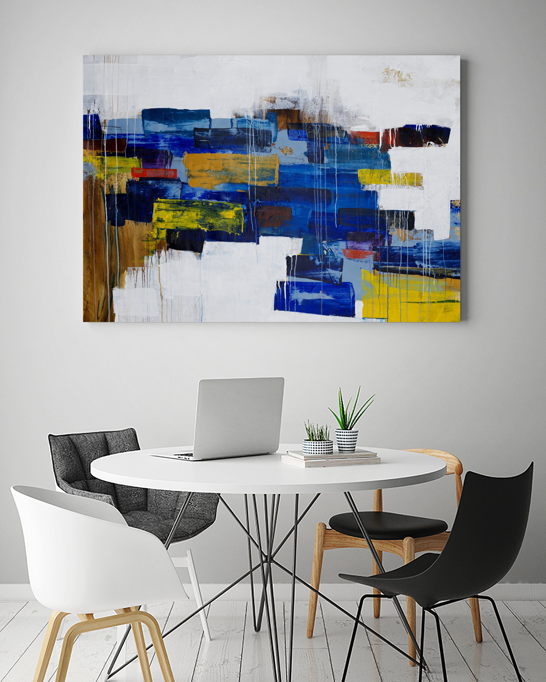 Made No Revisions by Daleno Art on GIANT ART -  abstract