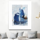 Toss Up II by Daleno Art on GIANT ART - blue abstract