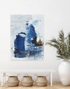 Toss Up II by Daleno Art on GIANT ART - blue abstract