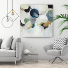 Bonding Moments by Daleno Art on GIANT ART - blue abstract