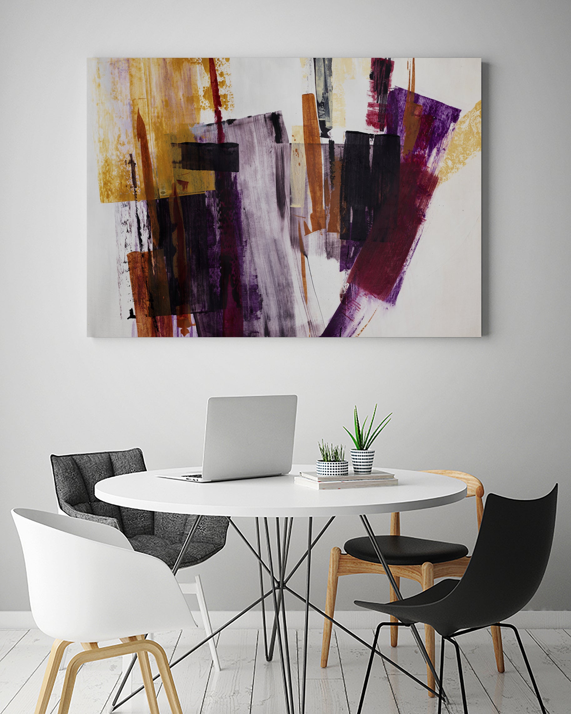 Aged Spirits by Daleno Art on GIANT ART - brown abstract