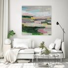 Wine Tour II by Daleno Art on GIANT ART - green abstract