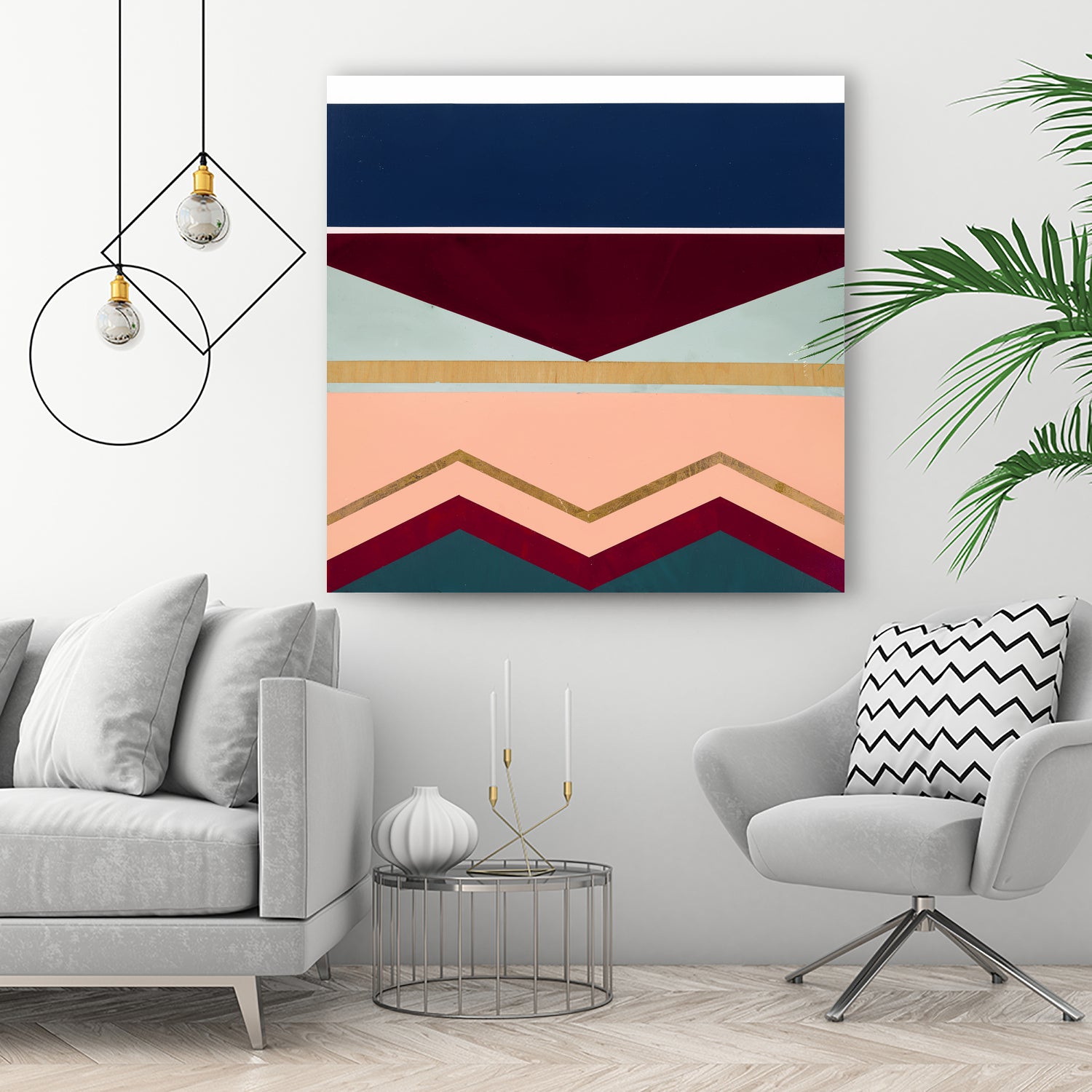 On the Boards #2 by STA Studio on GIANT ART - beige abstract pattern