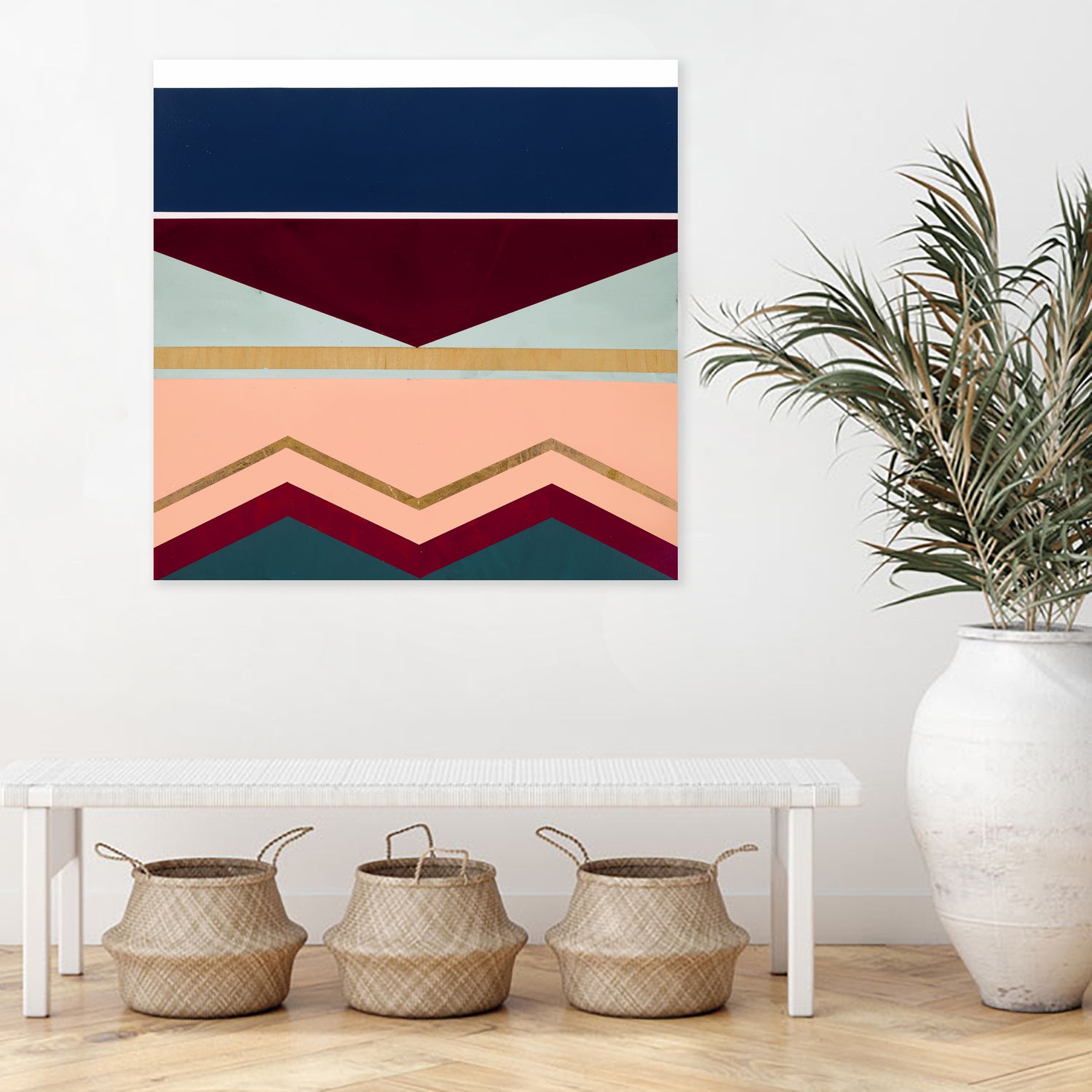 On the Boards #2 by STA Studio on GIANT ART - beige abstract pattern