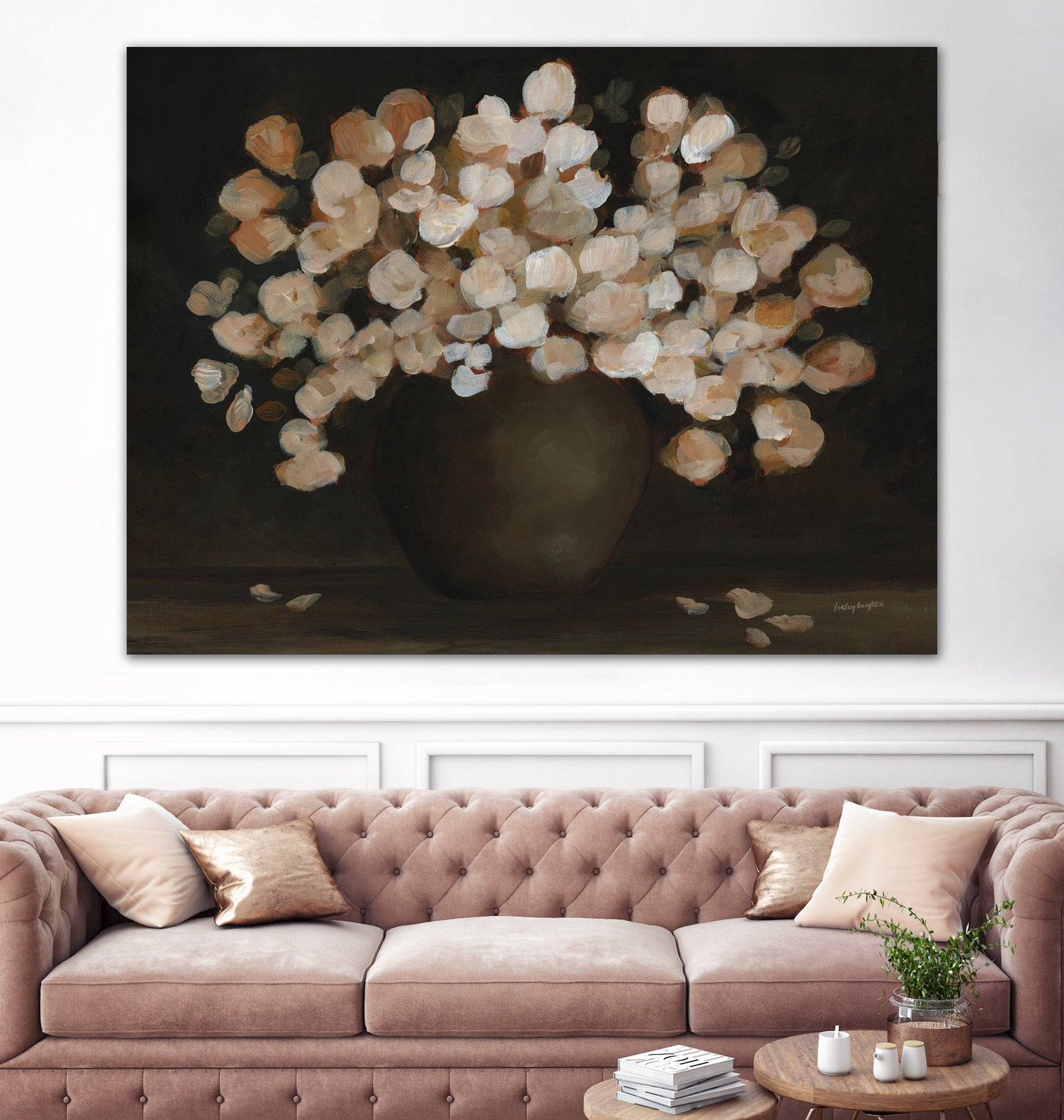 Autumn Floral by Haley Knighten on GIANT ART - abstract