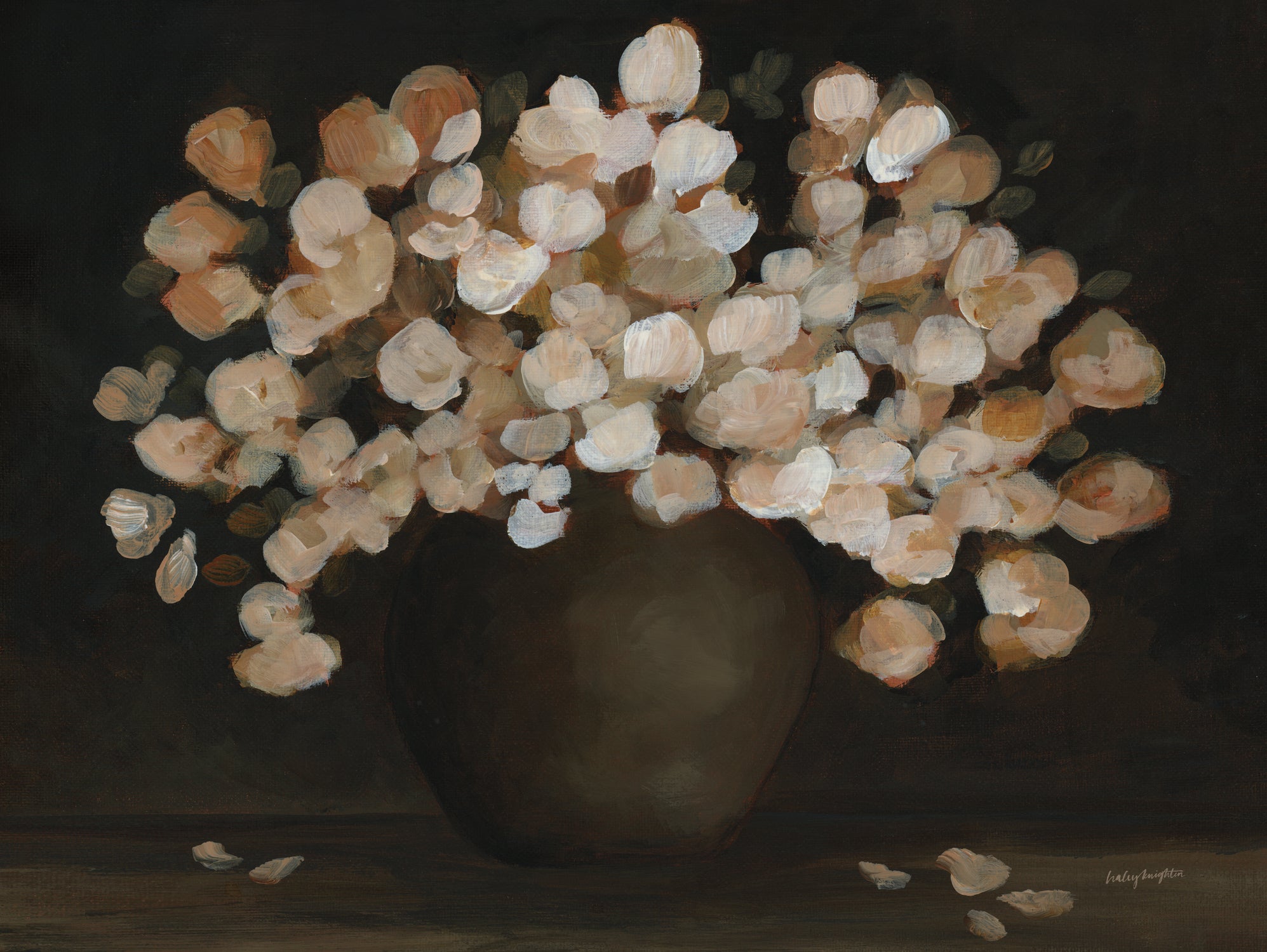 Autumn Floral by Haley Knighten on GIANT ART - abstract