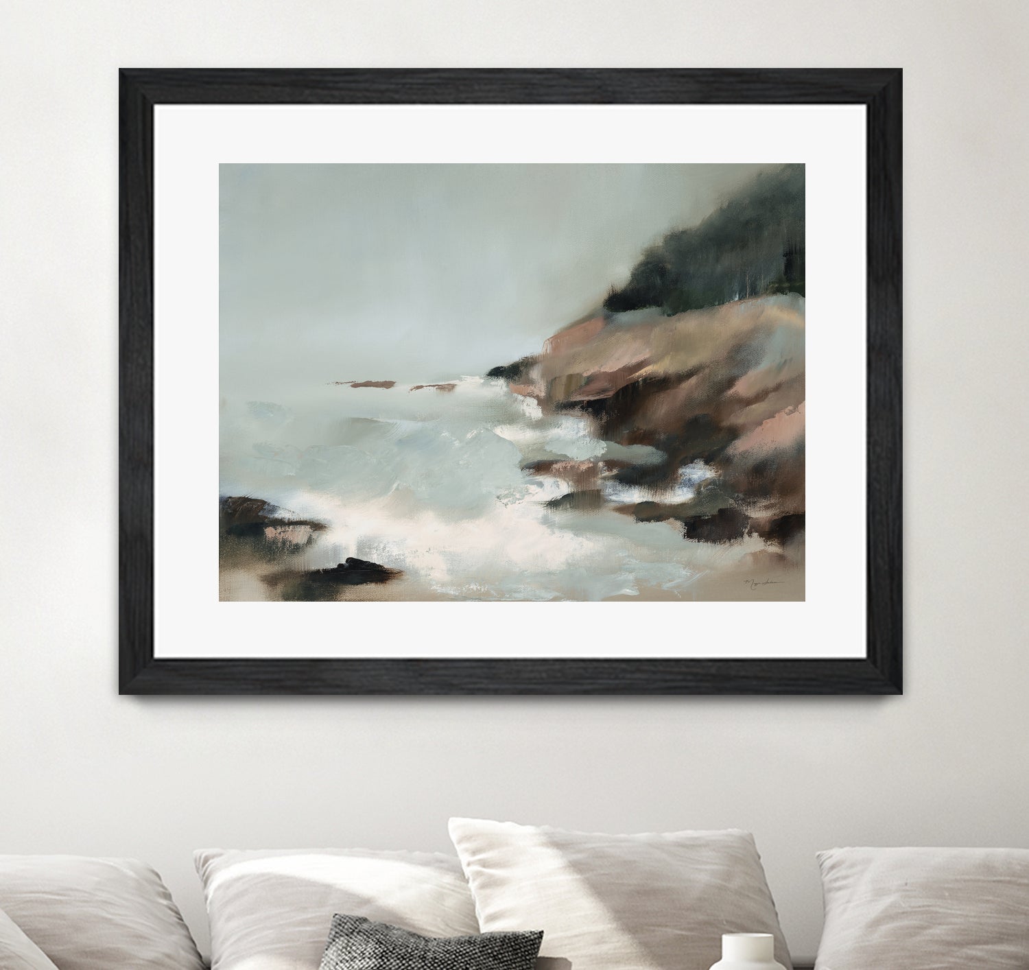 Acadia by Maggie Sackmann on GIANT ART - abstract cloud dancer