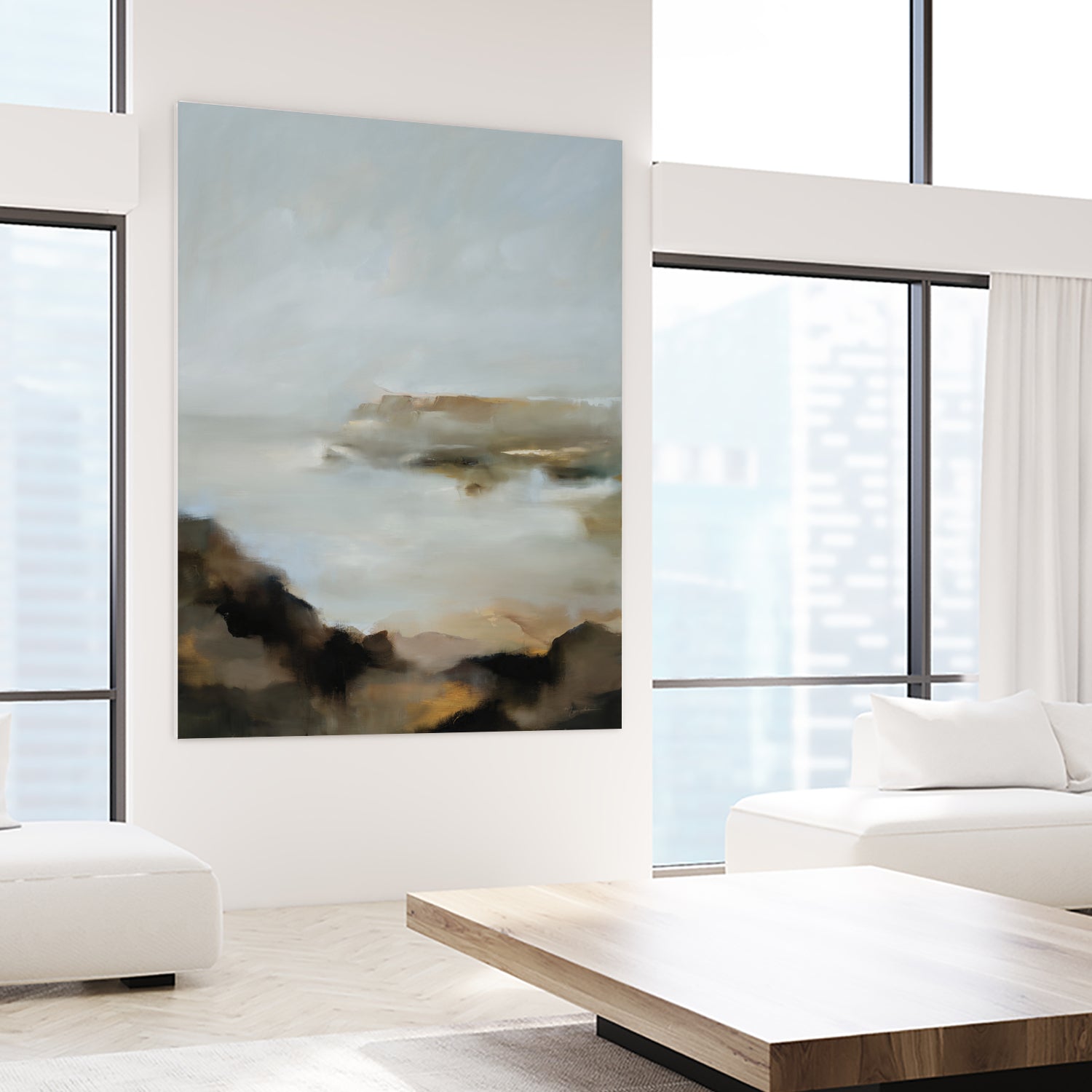 Coastal Reverie by Maggie Sackmann on GIANT ART - abstract