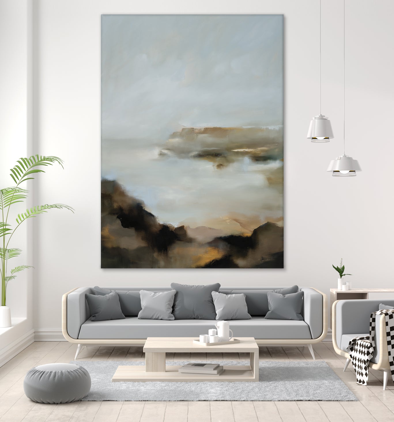 Coastal Reverie by Maggie Sackmann on GIANT ART - abstract