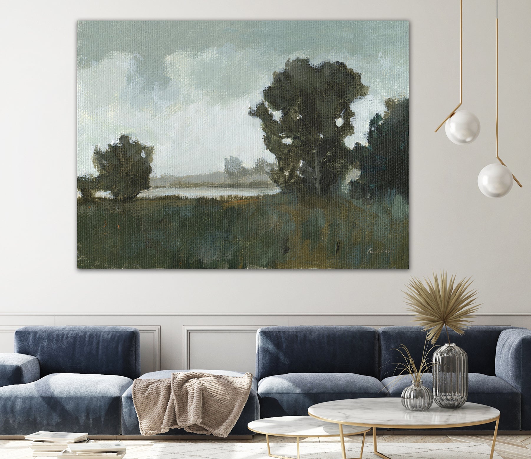 Waterway by Pamela Munger on GIANT ART - black