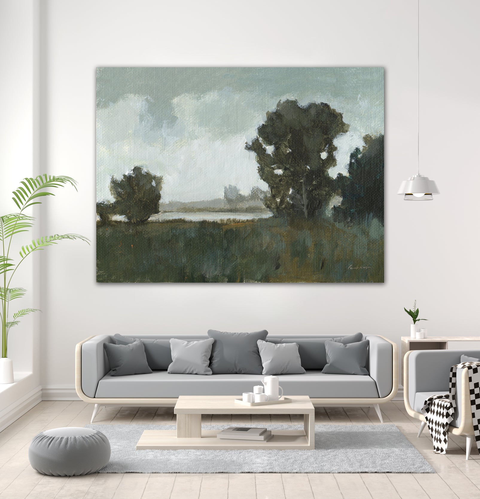 Waterway by Pamela Munger on GIANT ART - black