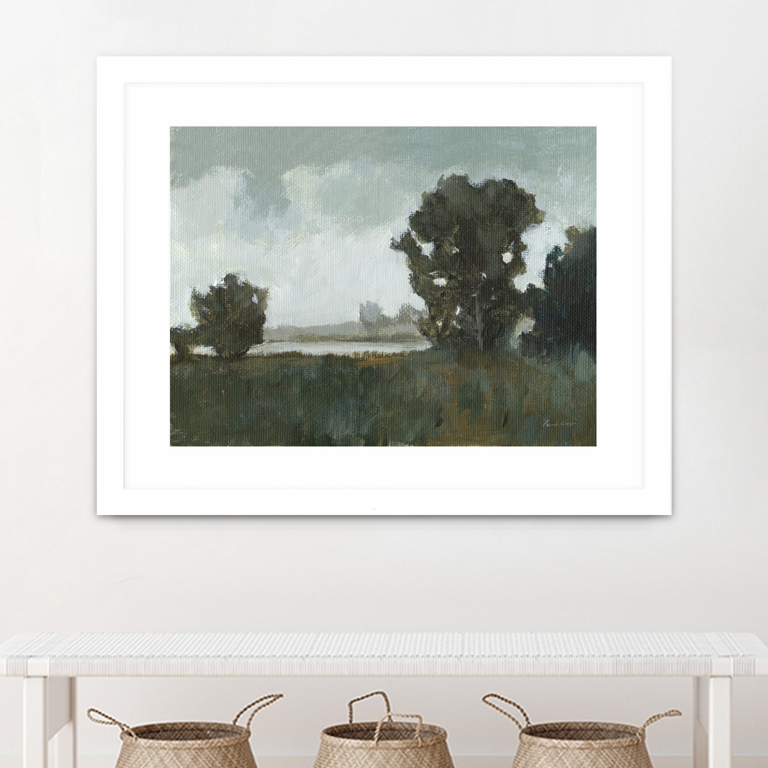 Waterway by Pamela Munger on GIANT ART - black