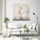 Farmhouse Vases by JULIA PURINTON on GIANT ART - white figurative farmhouse