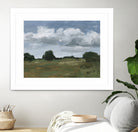 Light April Sky by Pamela Munger on GIANT ART - green landscape mountain