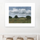 Light April Sky by Pamela Munger on GIANT ART - green landscape mountain