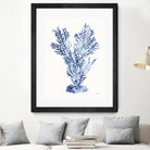 Shibori Coral I by Mary Urban on GIANT ART - blue
