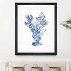 Shibori Coral I by Mary Urban on GIANT ART - blue