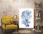 Shibori Coral II by Mary Urban on GIANT ART - blue