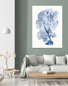 Shibori Coral II by Mary Urban on GIANT ART - blue