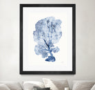 Shibori Coral II by Mary Urban on GIANT ART - blue
