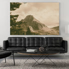 Mountainous I by Nathan Larson on GIANT ART - brown
