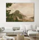 Mountainous I by Nathan Larson on GIANT ART - brown