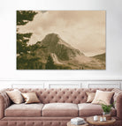 Mountainous I by Nathan Larson on GIANT ART - brown